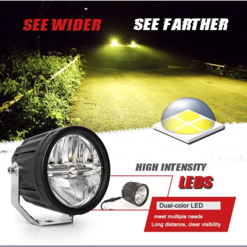 Jual Foglamp Daymaker Hutan / Lampu Tembak Offroad / Lampu Sorot 2in ...