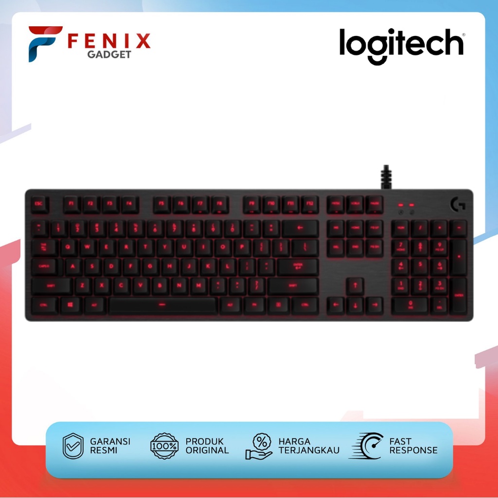 Jual Logitech G413 Mechanical Backlit Gaming Keyboard - Garansi Resmi 2 ...