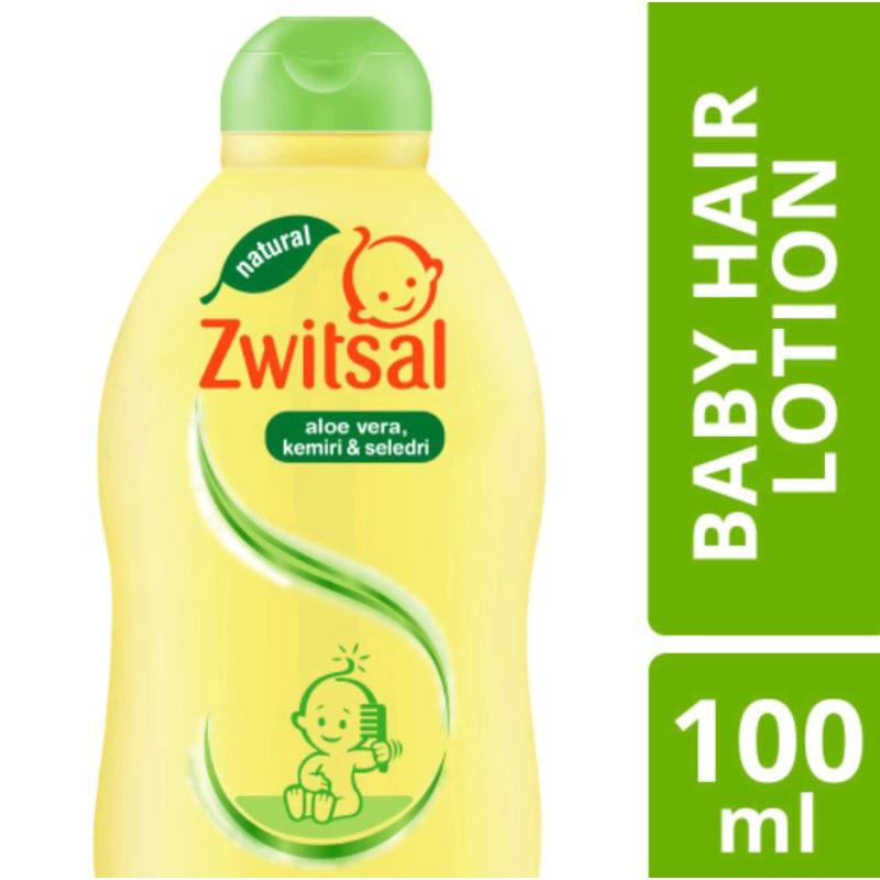 Jual Zwitsal Baby Shampoo 100ml & Zwitsal Hair Lotion Aloe Vera Kemiri
