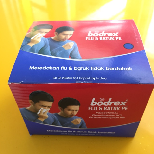 Jual Bodrex Flu Batuk Pe Box Shopee Indonesia