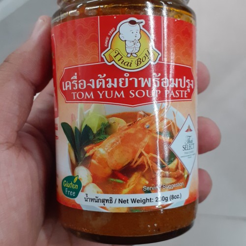 Jual Bumbu Tom Yum Thai Boy Instant Tom Yum Soup Paste 230gr | Shopee ...