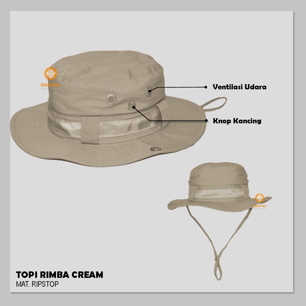 Jual TOPI RIMBA OUTDOOR RIPSTOP PREMIUM QUALITY | Shopee Indonesia