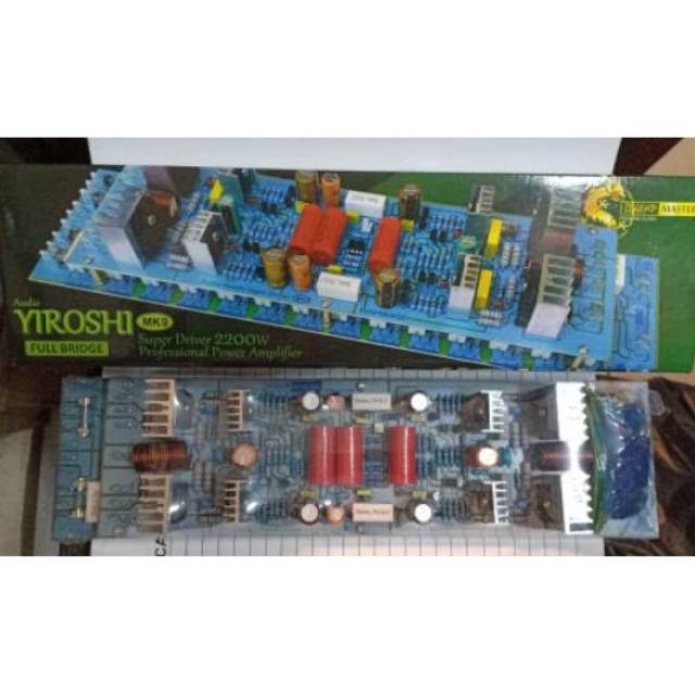 Jual DRIVER POWER AMPLIFIER YIROSHI MK 9 MIN TRANSISTOR | Shopee Indonesia