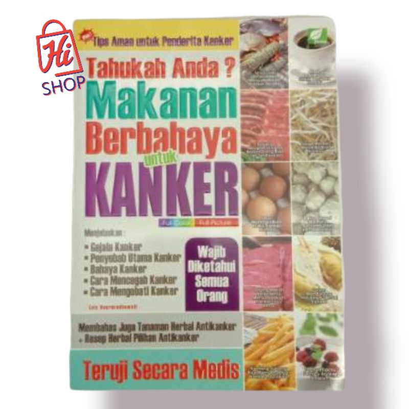 Jual Buku Tahukan Anda Makanan Berbahaya Untuk Kanker Bisa Cod