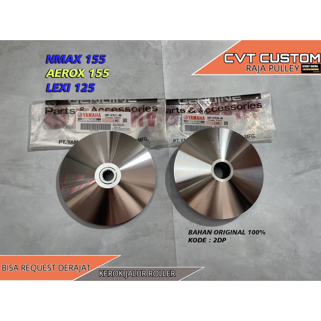 Jual Pulley PULI PULY CVT Rumah Roller ROLER Yamaha Lexi 125 Aerox 155 ...