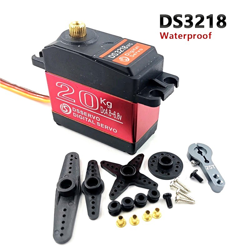 Jual Servo Digital DS3218MG 20kgs Waterproof Metal Gear | Shopee Indonesia