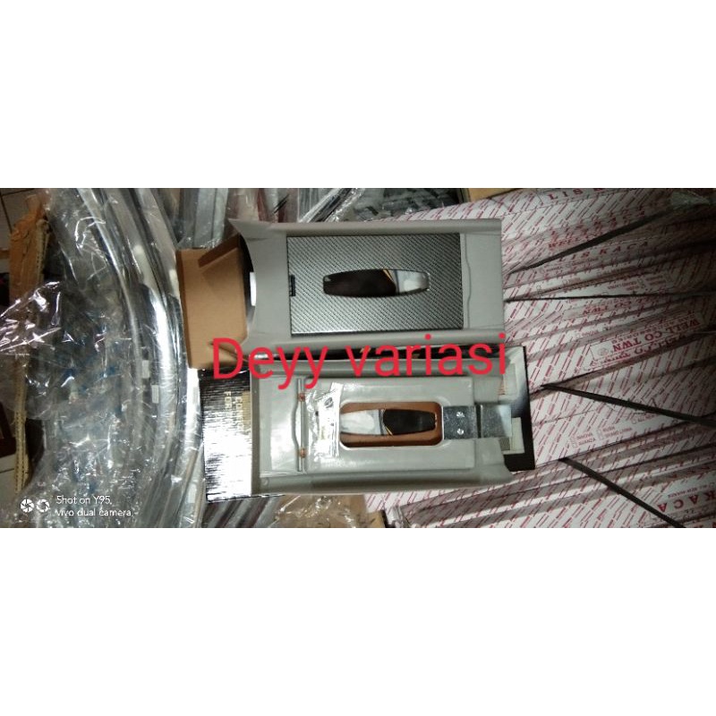 Jual kokpit tempat tisu inova reborn 2016-2021 warna wood | Shopee ...