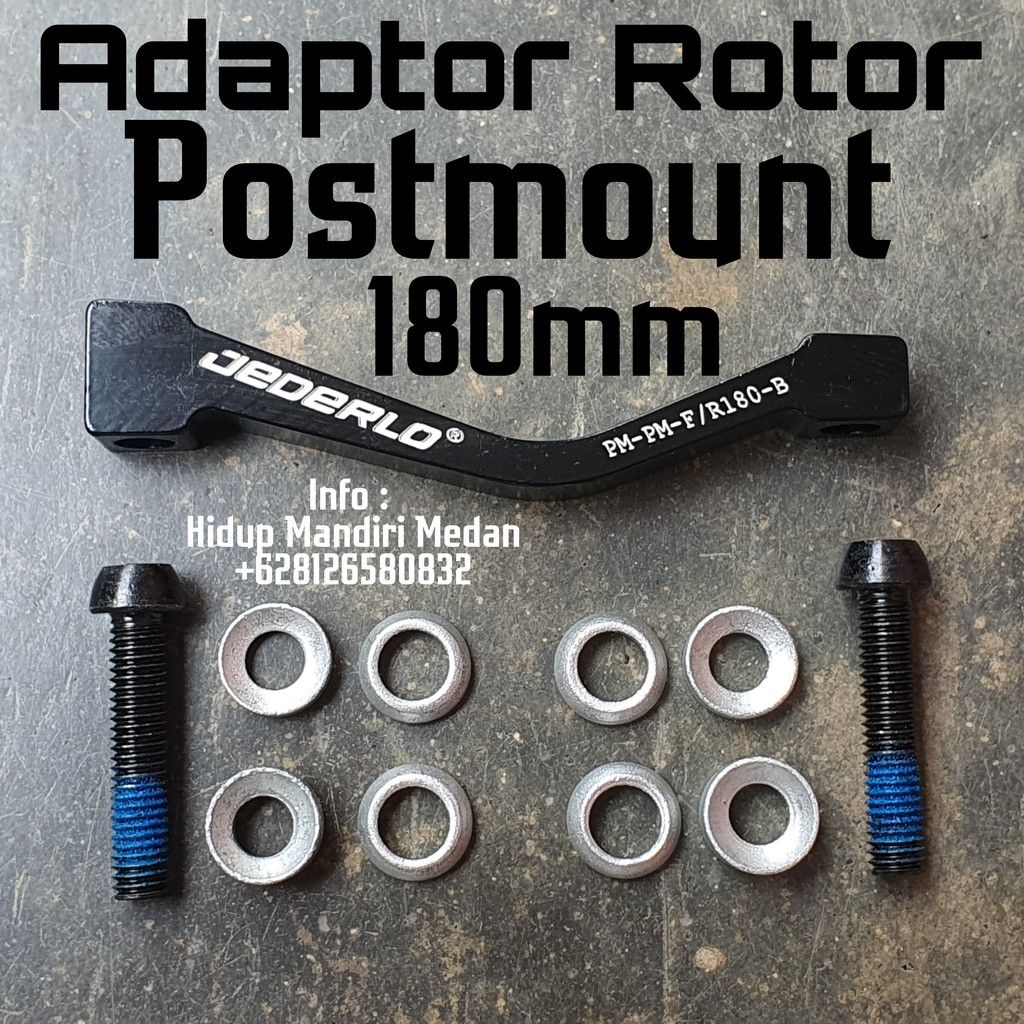 Jual Adaptor Postmount 180 BUKAN Shimano Tektro Hope Post Mount Rotor ...