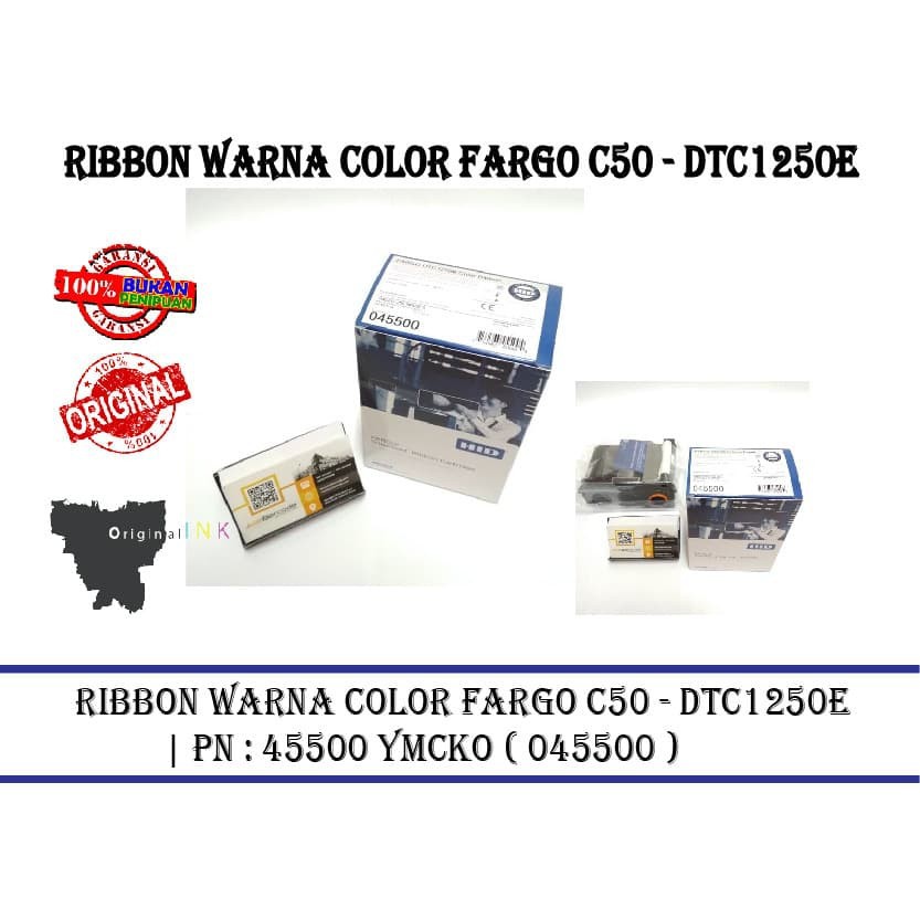 Jual Ribbon Warna Color Fargo C Dtc E Ymcko