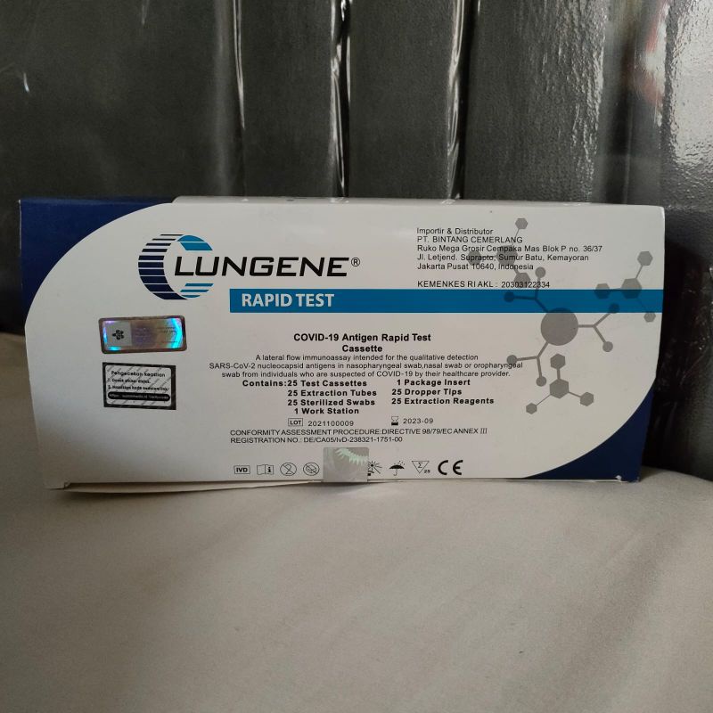 Jual Lungene Rapid Test Covid-19 Antigen Cassette | Shopee Indonesia