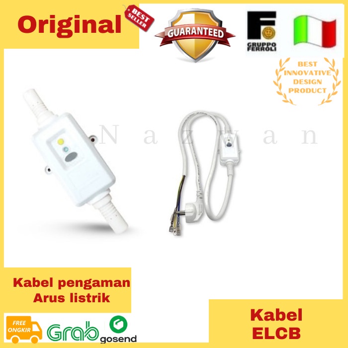 Jual Ferroli Kabel Elcb Earth Leakage Circuit Breaker Shopee Indonesia