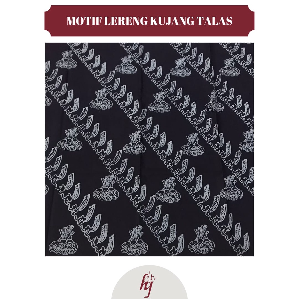 Jual Batik Bogor Motif Lereng Kujang Talas - Katun - Handayani Geulis ...