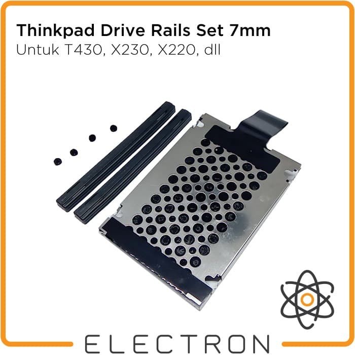 7mm HD Hard Drive Caddy Rails For IBM ThinkPad X220 X230 T430s T430 T420si T420S