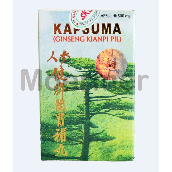 Jual Kapsuma (Ginseng Kianpi Pil) | Shopee Indonesia