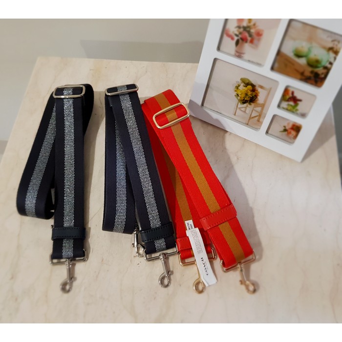 STOK TERBATAS Coach Long Strap Tali tas Coach original