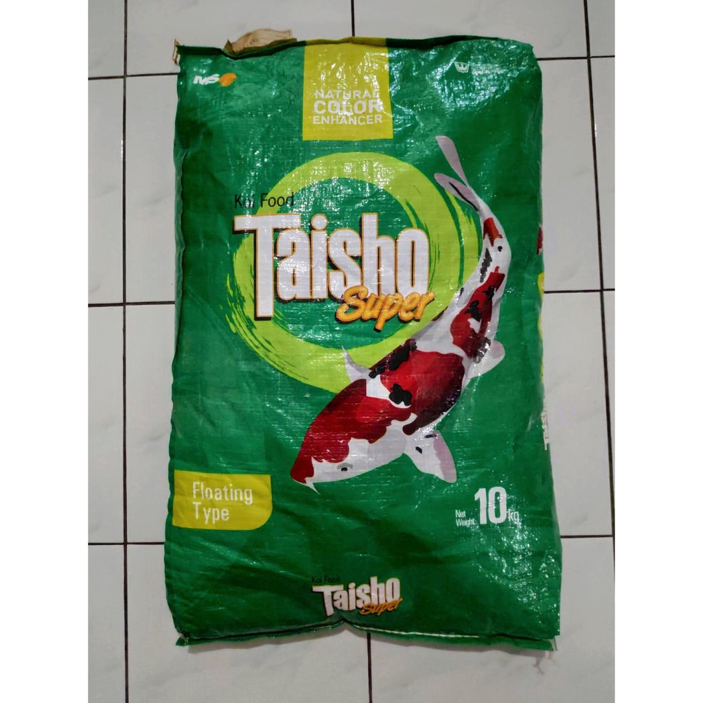 Jual Pelet Taisho Super Hijau Koi Repack Kg Size Mm Mm Mm