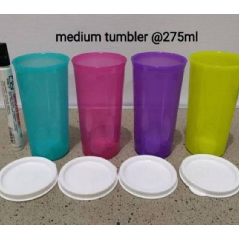 Jual Medium Tumbler 275ml Tupperware Original Promo Gelas Botol