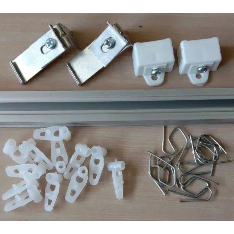 Jual Batang Kotak/Besi Rell Almunium Full Set | Shopee Indonesia