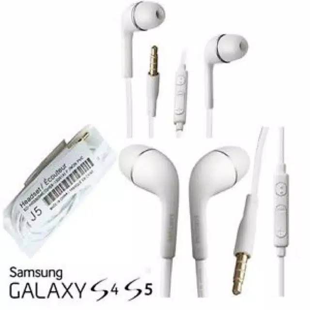 Headset Handsfree Samsung Galaxy J5 S4 Mic Stereo headset samsung s4 s5 oc high quality