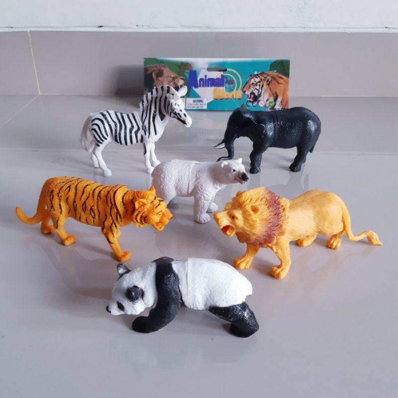 Jual Set Mainan Hewan Ukuran Besar - Paket Kebun Binatang Animal Anak ...