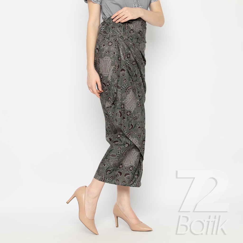Jual ROK BATIK SPAN Skirt Lilit Kebaya Instan Modern Wanita Motif Pintu ...