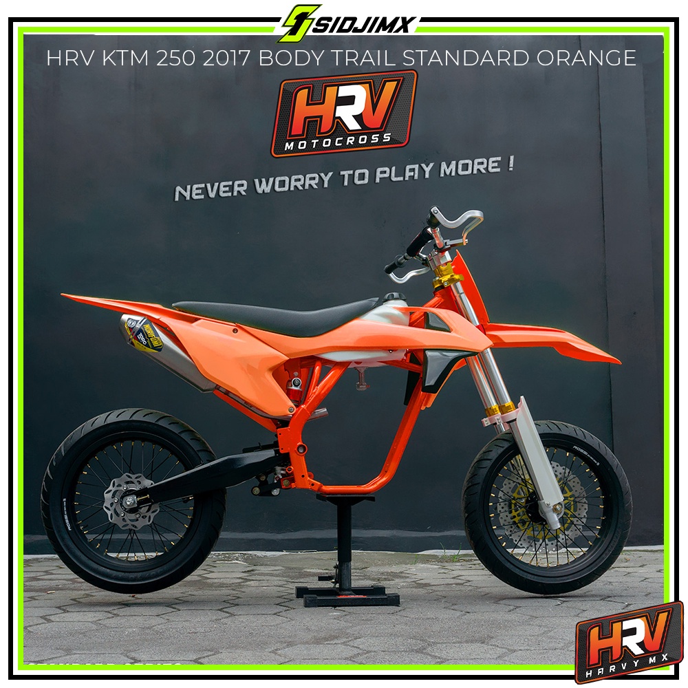 Jual Body Set BODY TRAIL Cover Body HRV KTM 250 2017 Warna ORI Shopee