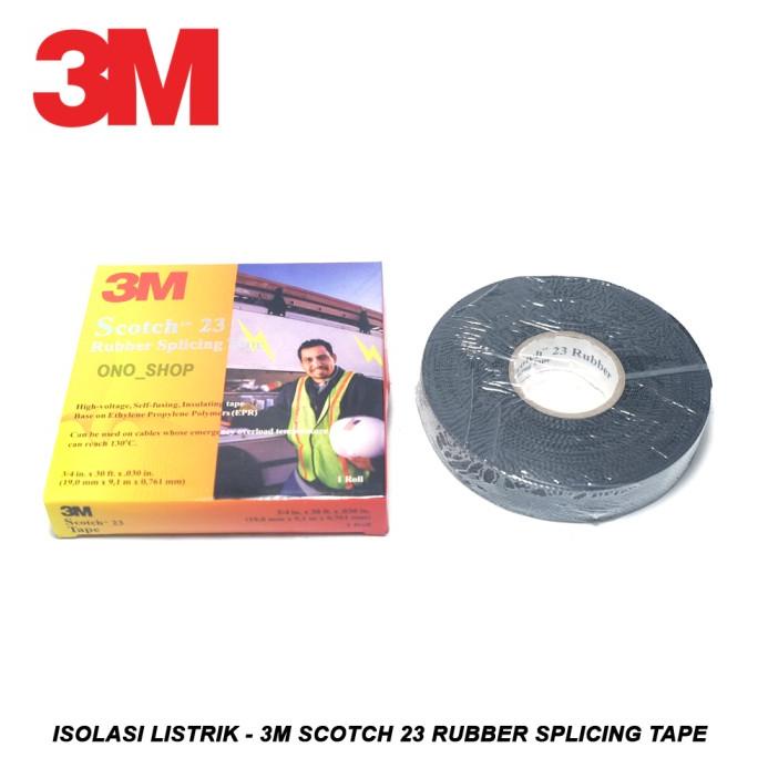 Jual 3M Scotch 23-Rubber Splicing Tape ( Isolasi Listrik ) | Shopee ...