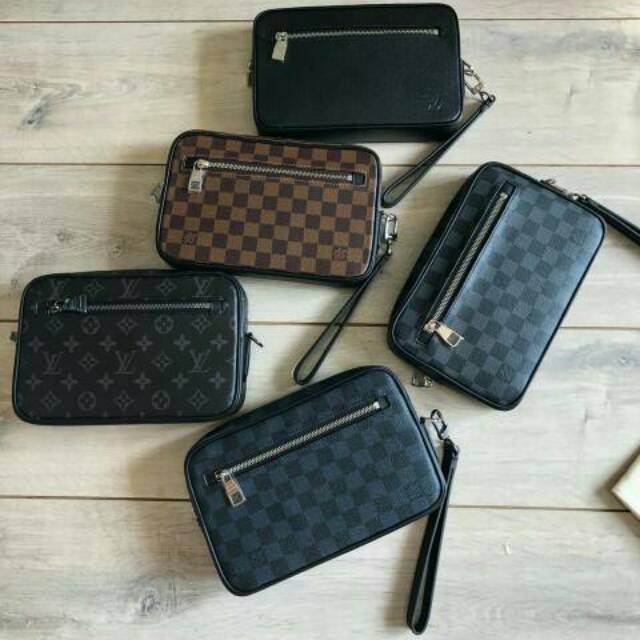 LV men Clutch