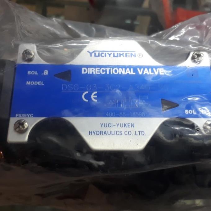 Jual SOLENOID VALVE YUKEN HYDRAULIC DSG-03-3C60-A220-50 DSG 03 YUCI ...