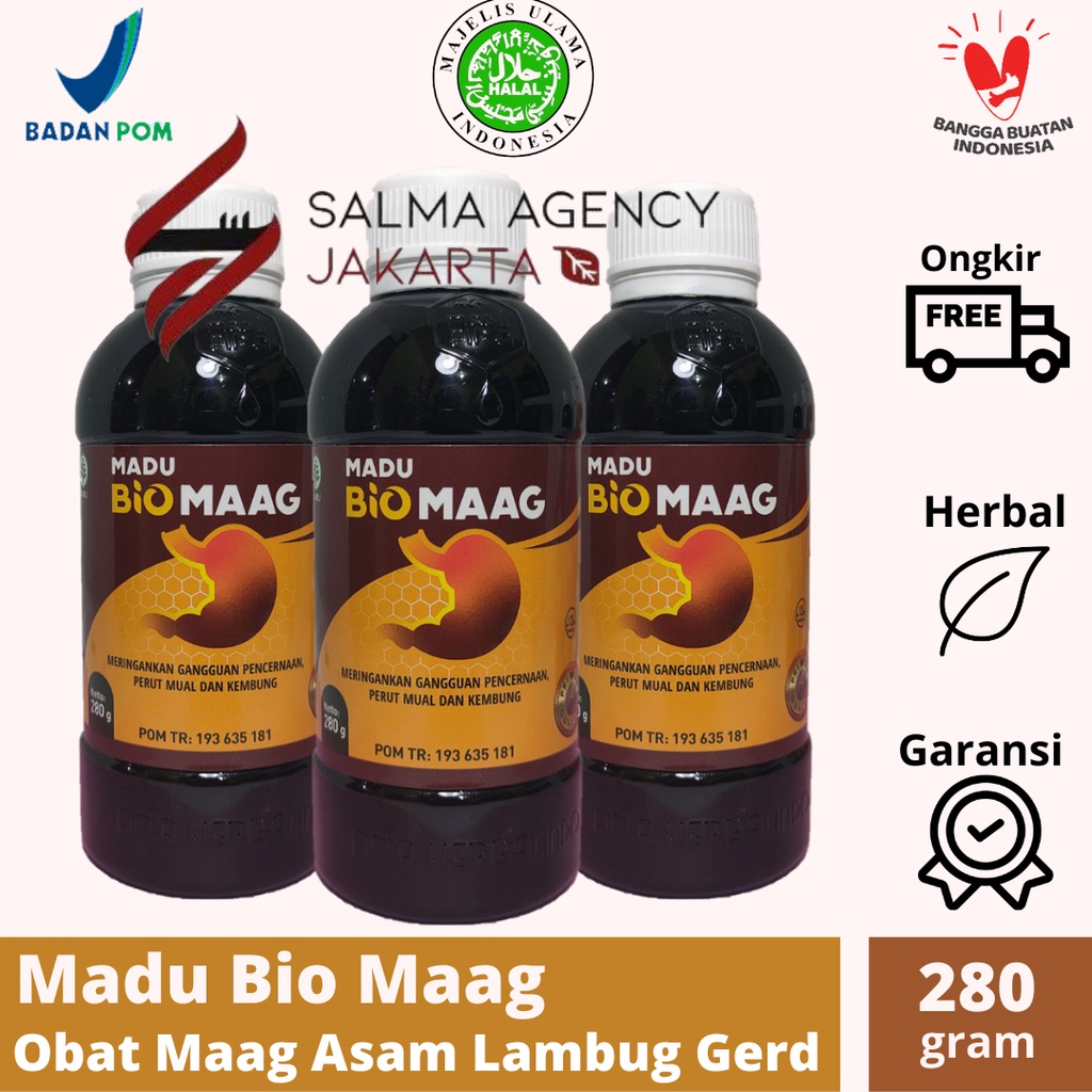 Jual Madu Biomaag Bio Maag Biomag Herbal Pakar Maag Gerd Asam Lambung