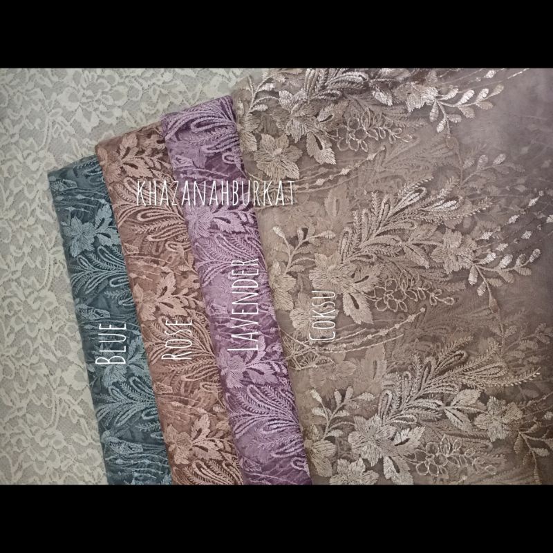 Jual Burkat Bordil Bunga Dua Warna | Shopee Indonesia