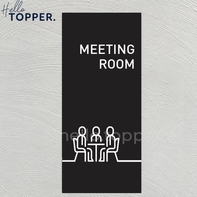 Jual Sign Label Akrilik Ruang Rapat Meeting Room Acrylic Signage ...