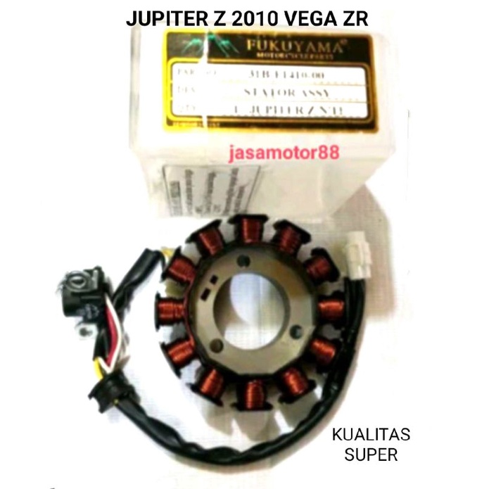 Jual STATOR ASSY SPUL KOMPLIT YAMAHA JUPITER Z 2010 VEGA ZR 12 SPUL ...