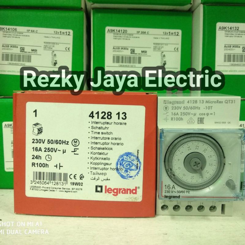 Jual Timer Listrik Legrand Time Switch Legrand Timer Waktu Legrand