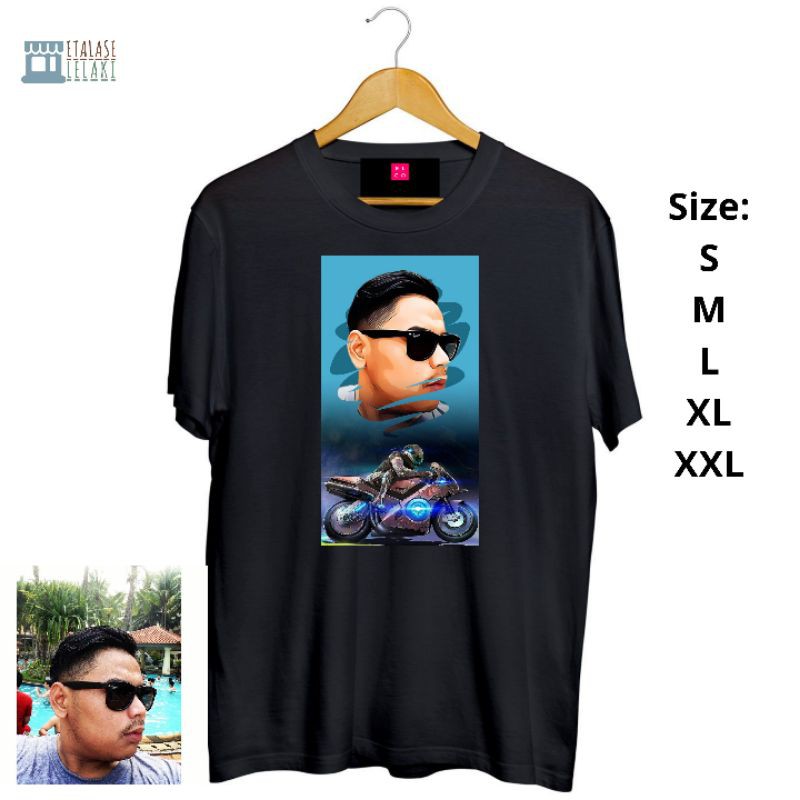 Jual KAOS CARTOON/ KAOS CUSTOME CARTOON/ KAOS MODIF/ KAOS KARIKATUR ...