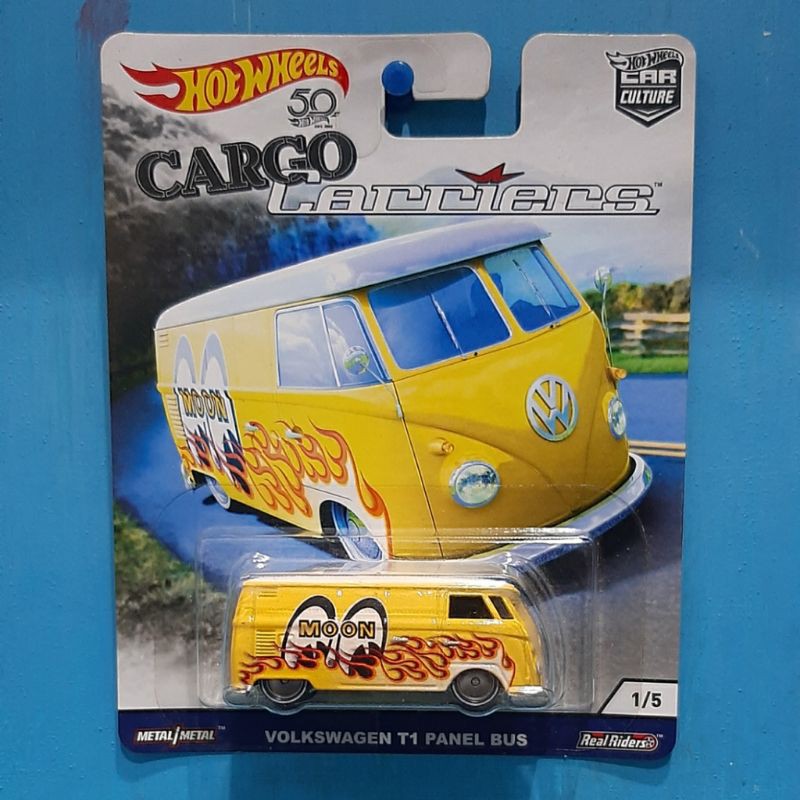 Jual Hot Wheels Vw Volkswagen T1 Panel Bus Moon Eyes Cargo Varriers Shopee Indonesia 2420