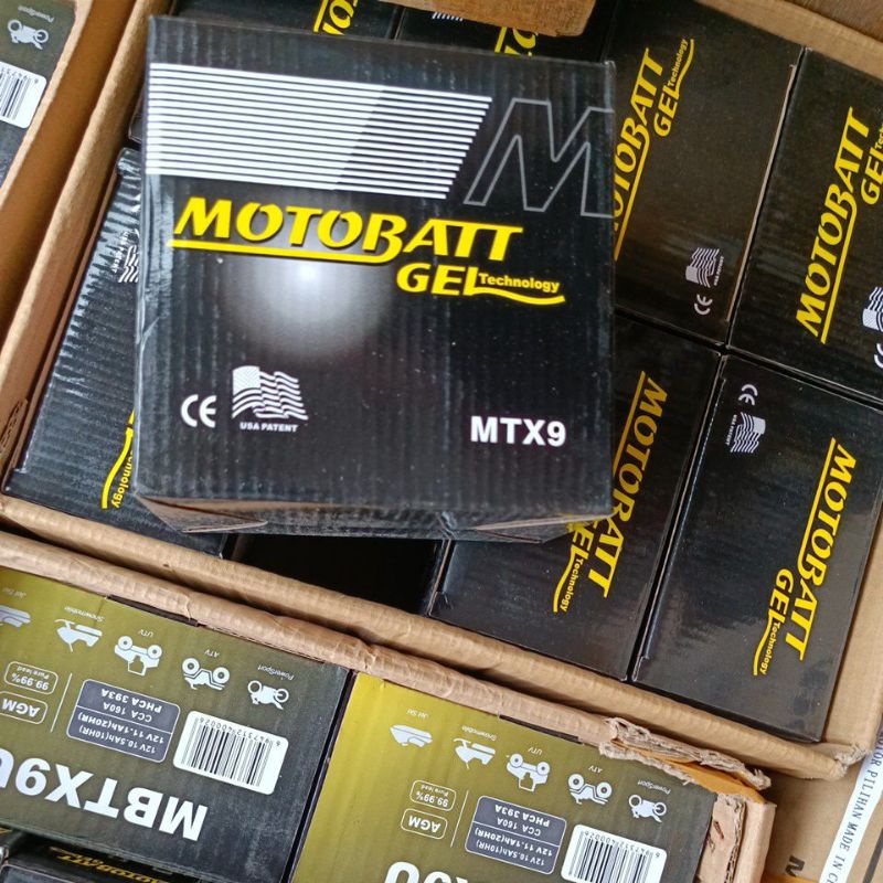 Jual Aki motobatt mtx9 (aki thunder) | Shopee Indonesia