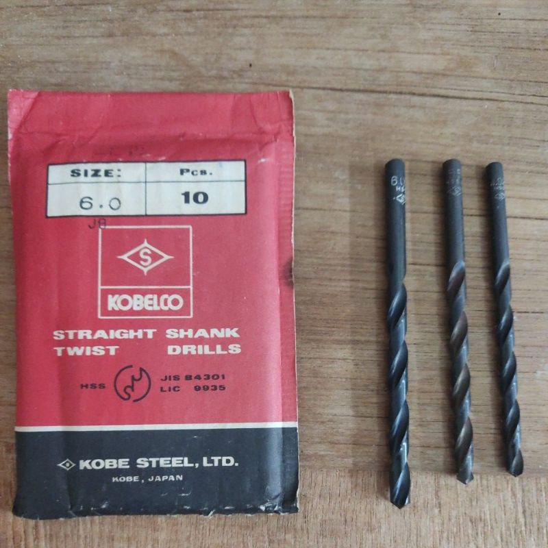 工具、DIY用品 伊8010 KOBELCO 50 pc. SET STRAIGHT SHANK TWIST 