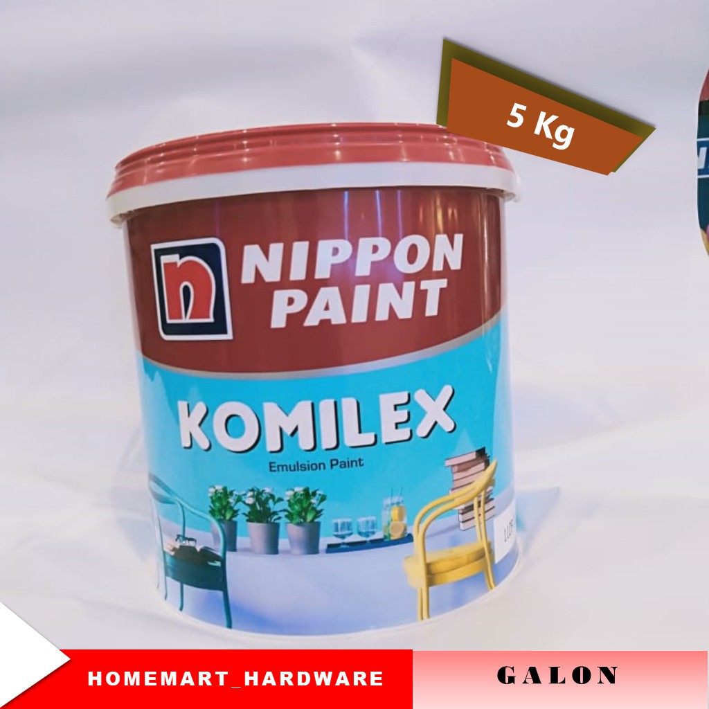 Jual Cat Dinding Komilex Interior Kg Nippon Paint Shopee Indonesia