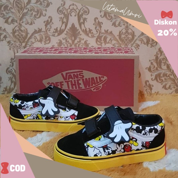 Tenis mickey 2024 mouse vans