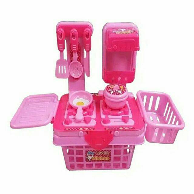 Jual Mainan kitchen set kompor masakmasakan Shopee Indonesia