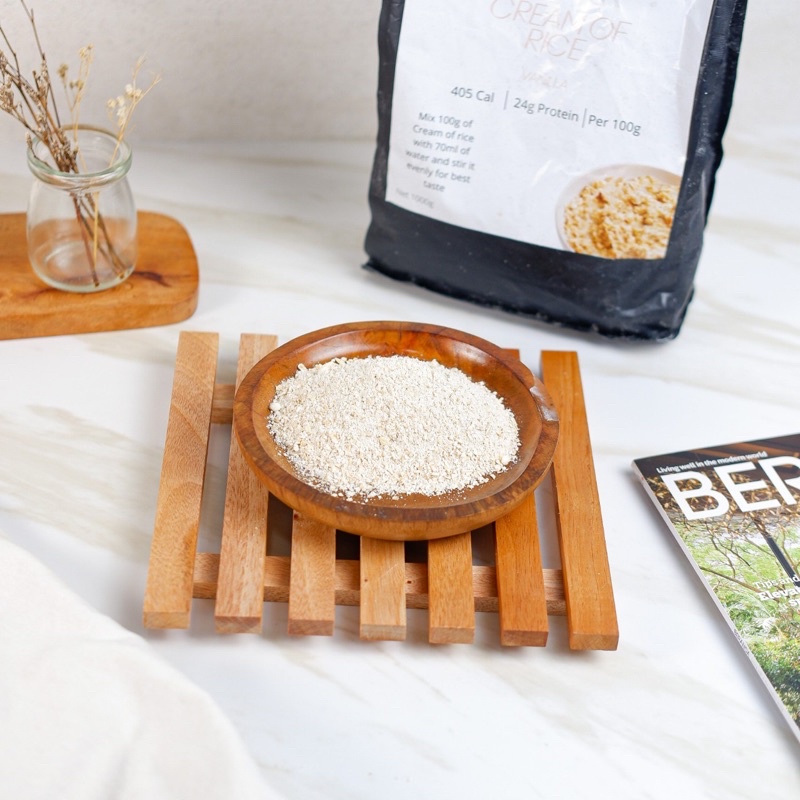 Jual Cream of Rice - Vanilla 24g protein per 100g | Shopee Indonesia