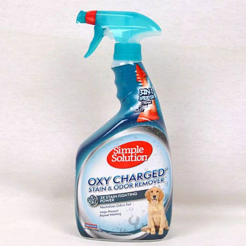 Simple Solution Oxy Charged Pet Stain and Odor Remover - 945ml