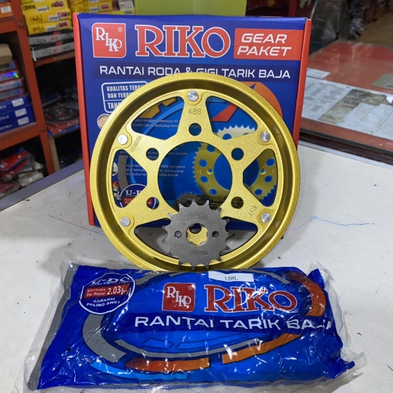 Jual GEAR SET RIKO BAJA SEPUH NEW CBR150R LED 2018 2019 2020 CBR150R