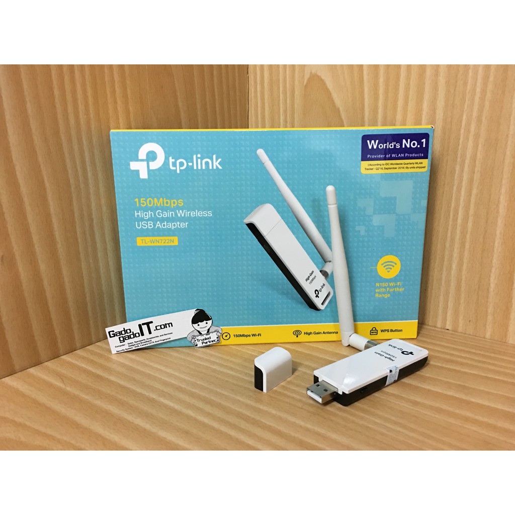 Jual TP-LINK TL-WN722N High Gain Wireless USB Adapter Wifi 150Mbps ...
