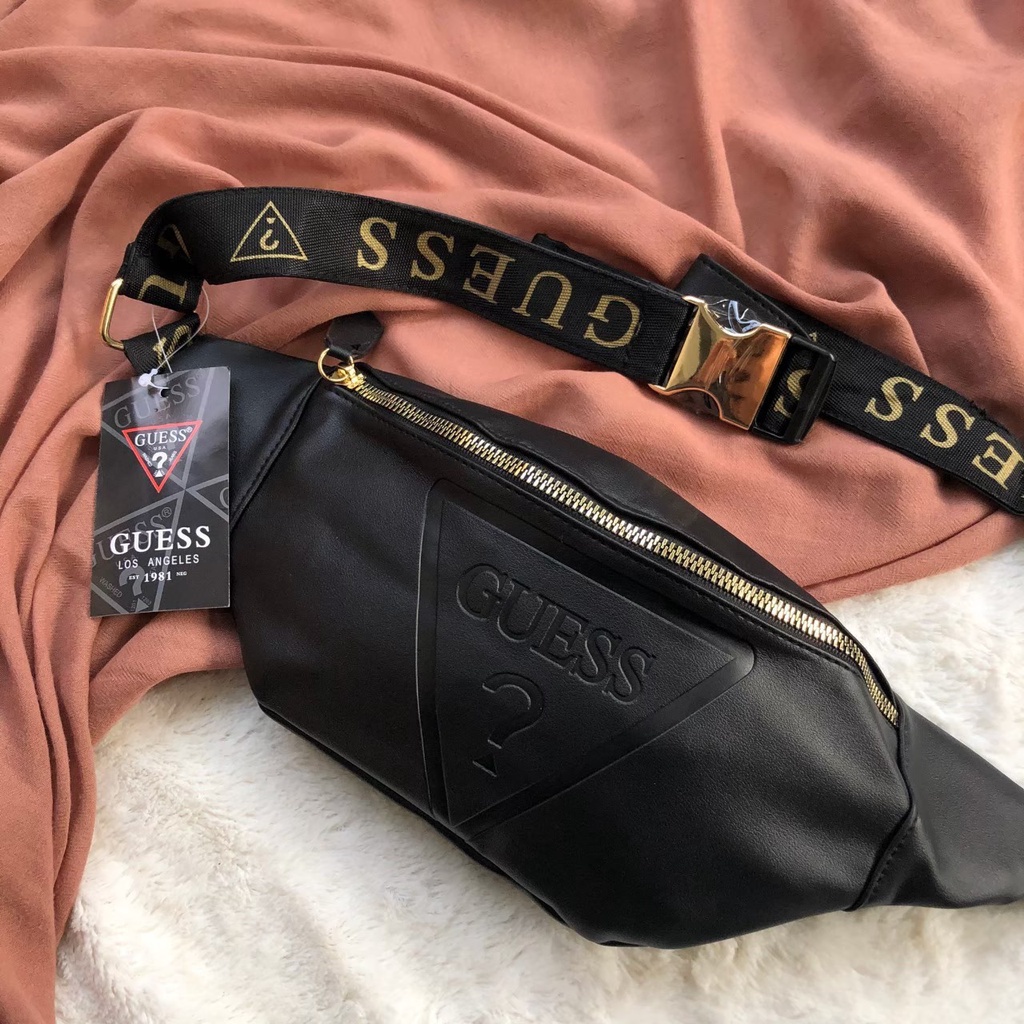Jual TAS GUESS WAISTBAG SLING WAIST BAG SLINGBAG tas selempang pinggang GUESS waistbag waist bag Shopee Indonesia