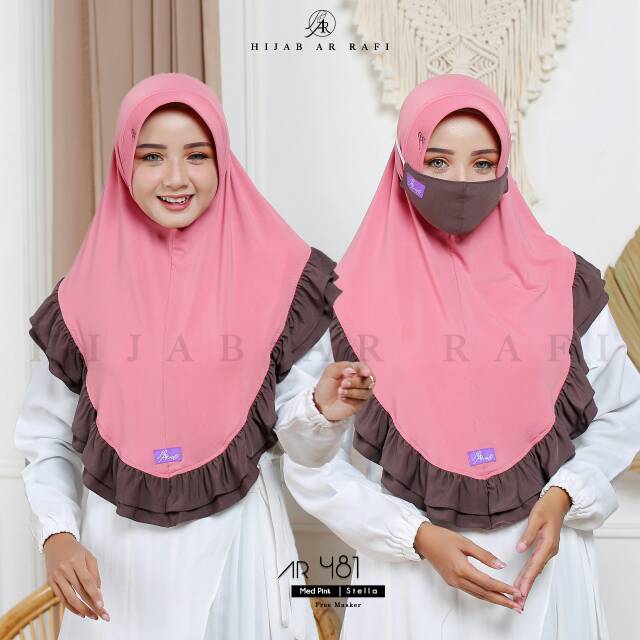 Jual Hijab Ar Rafi AR 481 | Shopee Indonesia