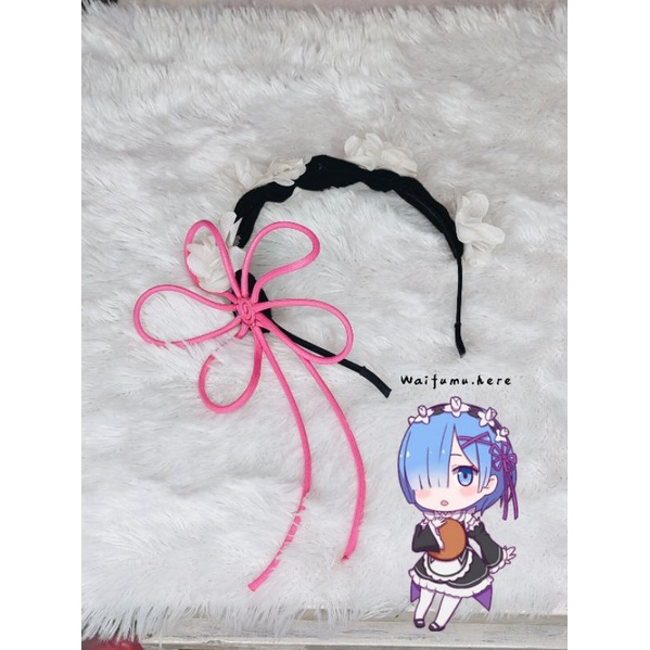 Jual Bando / Headband Ram Rem Anime Re Zero | Shopee Indonesia
