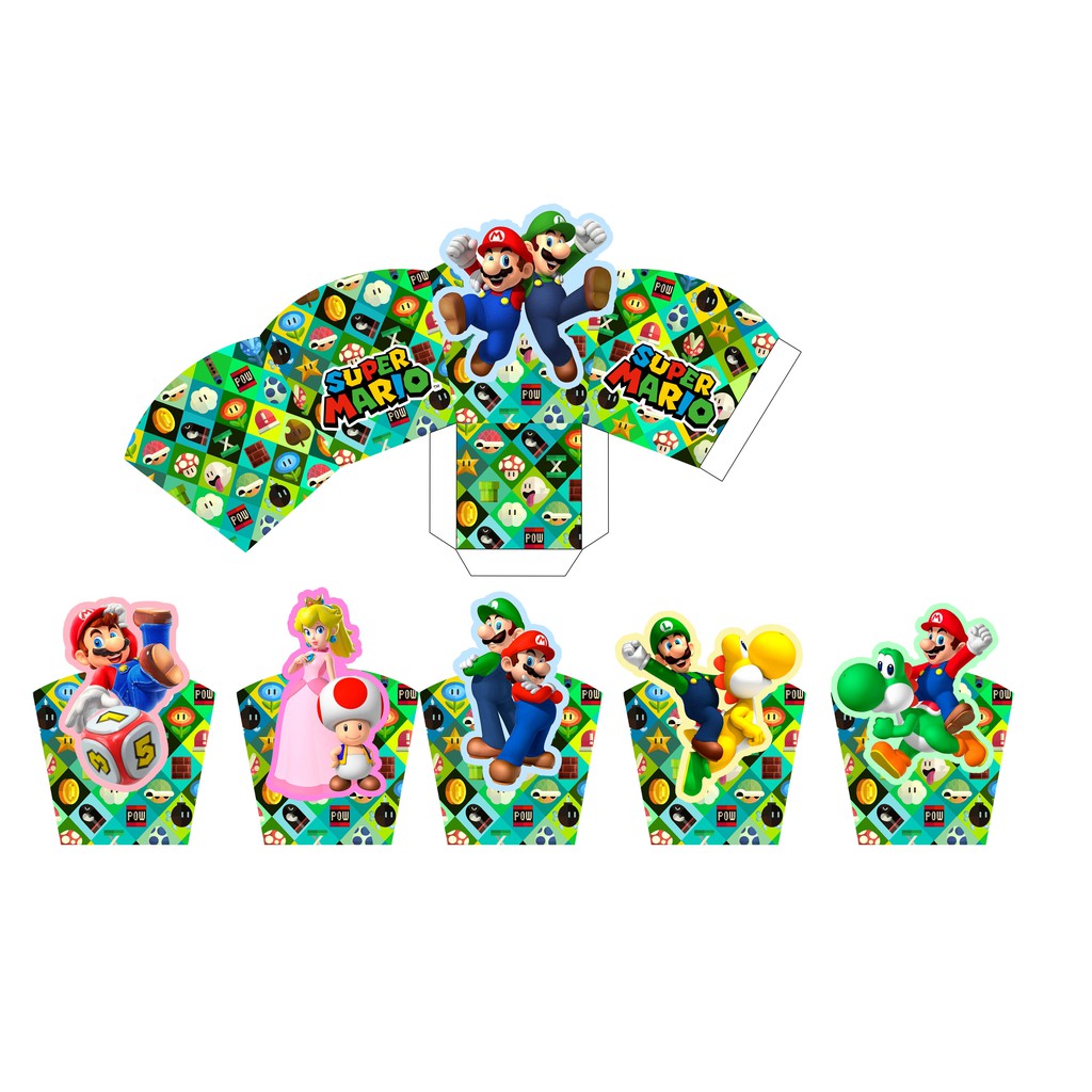 Jual Popcorn Box Super Mario Shopee Indonesia