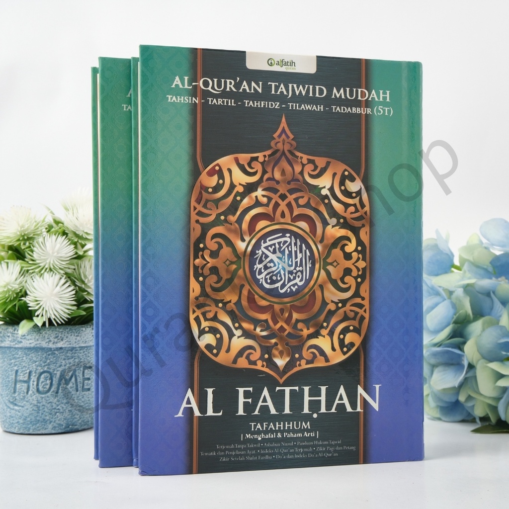 Jual AL QURAN TERJEMAH PERKATA TAJWID WARNA AL FATHAN A5 MUDAH AL FATIH ...